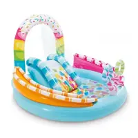 Бассейн надувной - игровой центр Intex 170x168x122 см, 165 л, Multicolor (127040)
