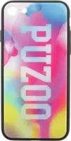 Чохол-накладка PUZOO Glass Printing with TPU Visions iPhone 7/8/SE 2020 Pink