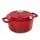 Кастрюля с крышкой Barazzoni Ghisa 80300202435 24 см 3.8 л красная
