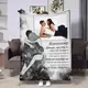 Плед 3D со своим фото для любимого Душа 32513 160х200 см