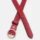 Женский кожаный ремень Borsa Leather CV1ZK-037r-red
