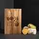 Доска разделочная S "Bakers gonna bake" из ореха, англійська