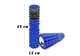 Массажный ролик EasyFit Grid Roller 45 см v.2.2 Синий