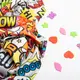 Ткань для одежды Атлас шелк с рисунком, 145 см, 90 гр/м2, нежная, легкая ткань мессенджер