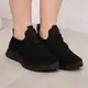 Кроссовки женские Fashion Napoli 2994 40 размер 25,5 см Черный