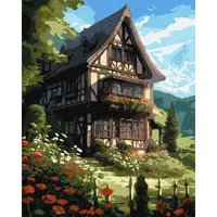 Картина по номерам "Сказка в горах" ©art_selena_ua  KHO6324 40х50 см Идейка