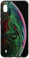 Чехол-накладка TOTO Print Glass Space Case Samsung Galaxy A10 Green