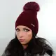 Шапка Olga 18092 бордовый