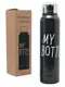 Стильный термос My Bottle 300 мл 9045 металлический (2842) Черный