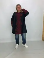 Женская туника "Дракон" силуэт трапеция качество люкс