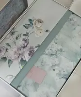 Rosy 3D сатинова постіль. Євро розмір. Pupilla Туреччина.