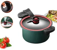 Кастрюля скороварка из нержавеющей стали Totipotent Pot 6L 26 см Green