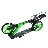 Самокат двоколісний "Skyper". Green and black (125032)