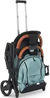 Коляска прогулянкова El Camino M-3910-Denim-Ash-Blu блакитна