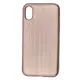 Чехол Накладка Силикон TPU Rubble iPhone 10 Глянец ОРИГИНАЛ Rose Gold