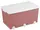Контейнер для игрушек Tega Baby pink white