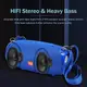 Портативная Bluetooth колонка TG534 SD IPX5 с ремешком портативная колонка блютус Цвет: синий