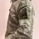 Куртка мужская тактическая военная мультикам под шевроны Soft Shell 7354 XXL оливковая