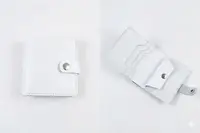 Гаманець із натуральної шкіри Весна білий