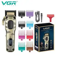 Аккумуляторная машинка для стрижки VGR V-027