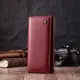 Горизонтальный женский кошелек из натуральной кожи ST Leather 22516 Бордовый