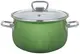 Кастрюля эмалированная Idea Home Green 6832847 22 см 5 л зеленая