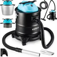 Промышленный пылесос строительный Kerch Tajfun 2200W 20л, безмешковый для горячей и холодной золы