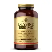 Аминокислота Solgar L-Lysine 1000 mg, 250 таблеток