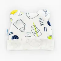 Дитячий трикотажна шапочка з вушками Milk