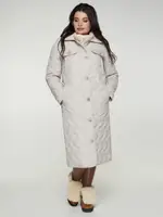 Пальто удлиненное CR-70258-LGRY