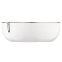 Тарілка супова Ardesto Marmo AR-2919-MRBW 19 см біла