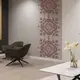 Трафарет для декоративной штукатурки, покраски Вышиванка ромб, толщина 3 мм (700х360)