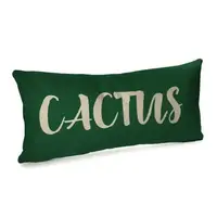 Подушка для дивана бархатная Cactus 50x24 см (52BP_TFL012)