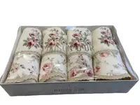 Набор турецких кухонных полотенец Maison D'or Lady Roses Ecru махровые 30х50см (4 шт)
