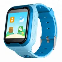 Дитячий водонепроникний телефон-годинник з GPS-трекером UWatch Q403 Android блакитний