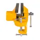 Тиски слесарные поворотные MASTERTOOL, 60 мм. Yellow (07-0202)
