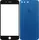 Защитное стекло TOTO 2,5D Full cover Tempered Glass front and back for iPhone 7 Plus Blue
