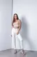 Кроссовки женские Fashion Highness 3513 41 размер 25,5 см Бежевый