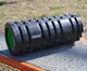 Масажний ролик (роллер) Power System PS-4050 Fitness Foam Roller Black/Green (33x15см.)