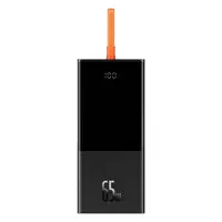 Универсальная мобильная батарея Baseus 20000mAh, PD 65W, USB-C, 2xUSB QC 3.0