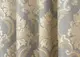 Шторная ткань, лен, коллекция "Корона Мария". Высота 2.8 м. Цвет темно-серый с золотистым. Код 1265ш
