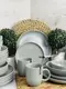 Сервиз столовый Ardesto Сremona Dusty grey AR0020GRС 20 предметов серый