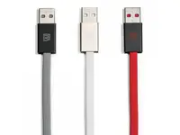 MicroUSB кабель 2-in-1 Combo Shadow Magnet RC-026t 1м black-red Remax 303201