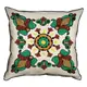 Подушка с мешковины Косівський орнамент 45x45 см (45PHB_TR001)