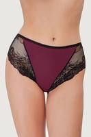 Orabella трусики женские бордовый Oro S