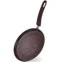 Сковорода для млинців Fissman Smoky Stone 14370 20 см коричнева