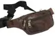 Сумка поясная из кожи Always Wild 908-MT dark brown