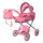 Коляска для кукол Melogo 9333/014/9119 light pink
