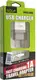 Сетевое зарядное устройство GOLF GF-U1 Travel charger + Lightning cable 1USB 1A White
