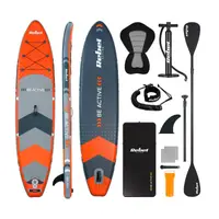 SUP дошка 350см Rebel ACTIVE RBA450 с аксессуарами сапборд Orange, весло, насос, рюкзак